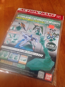 Action Base 2 1/144 - Sparkle Clear Green